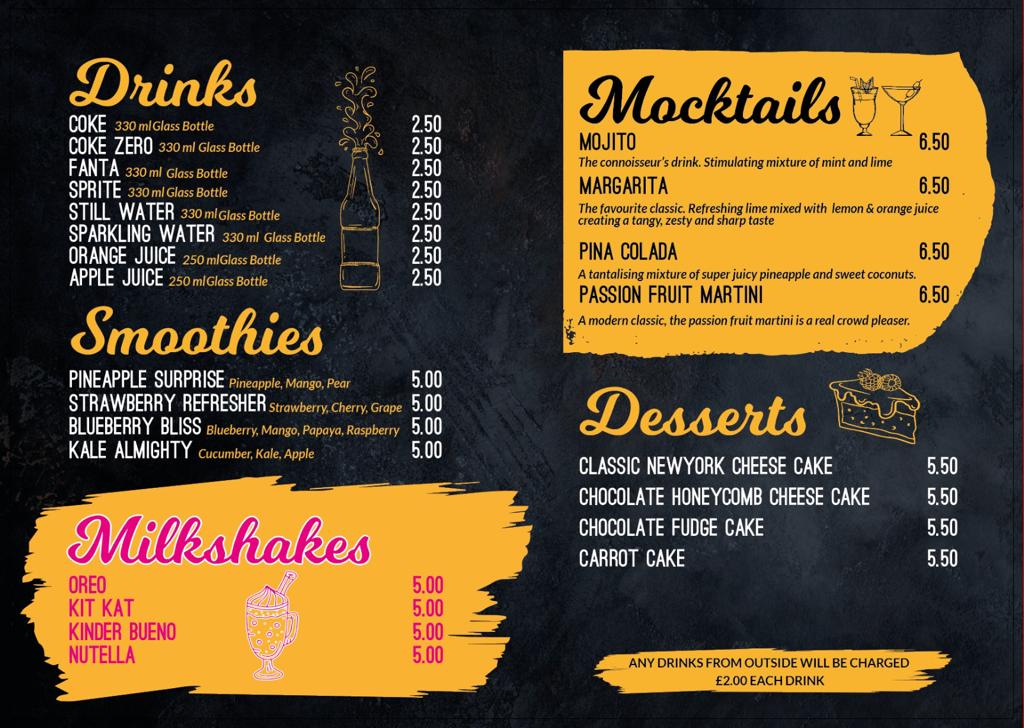 Just Meat Smoke and BBQ Menu - Image 2
