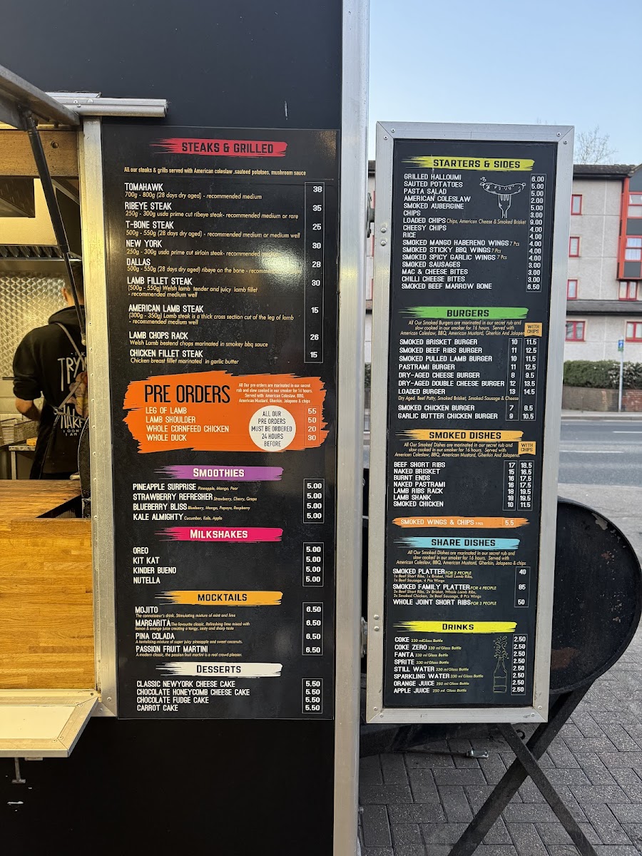 Just Meat Smoke and BBQ Menu - Image 6